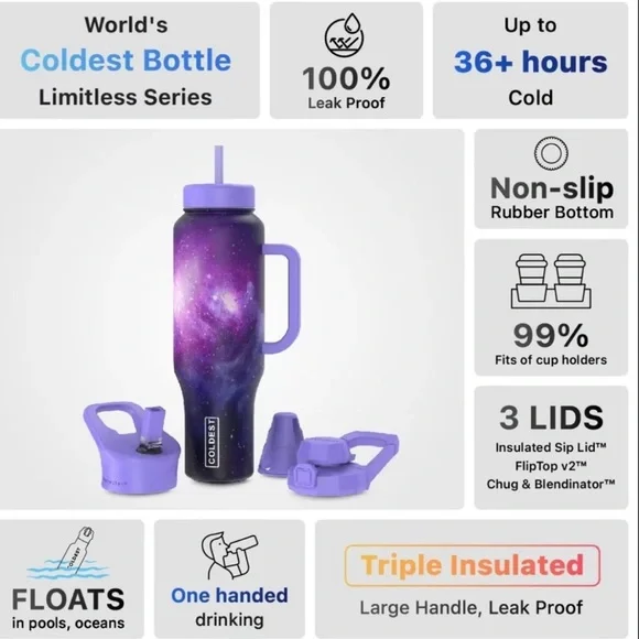 COLDEST Snow Reflections Limitless Bottle - Picture 4 of 6